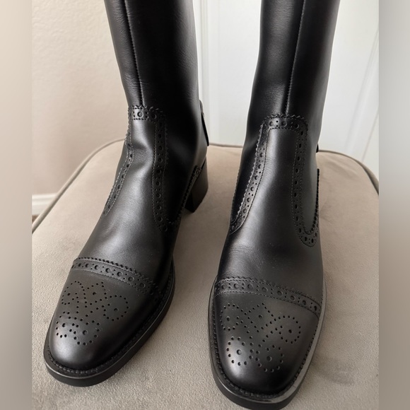 SOLD **Dior calfskin pony-style knee boots - Picture 13 of 13